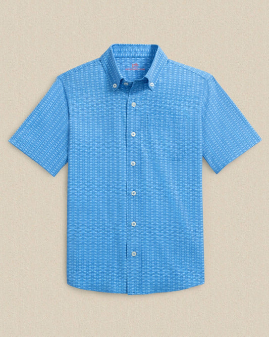 Boys Pop Lock & Dock It Short Sleeve Sport Shirt