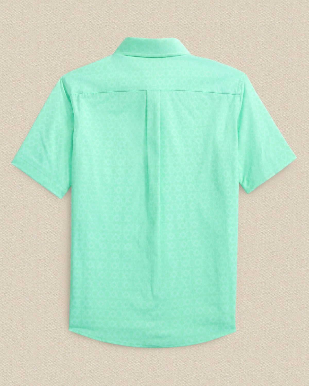Boys Seaside Geo Short Sleeve Sport Shirt
