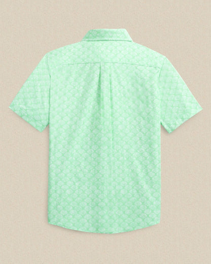 Boys Seashell Cove Short Sleeve Sport Shirt
