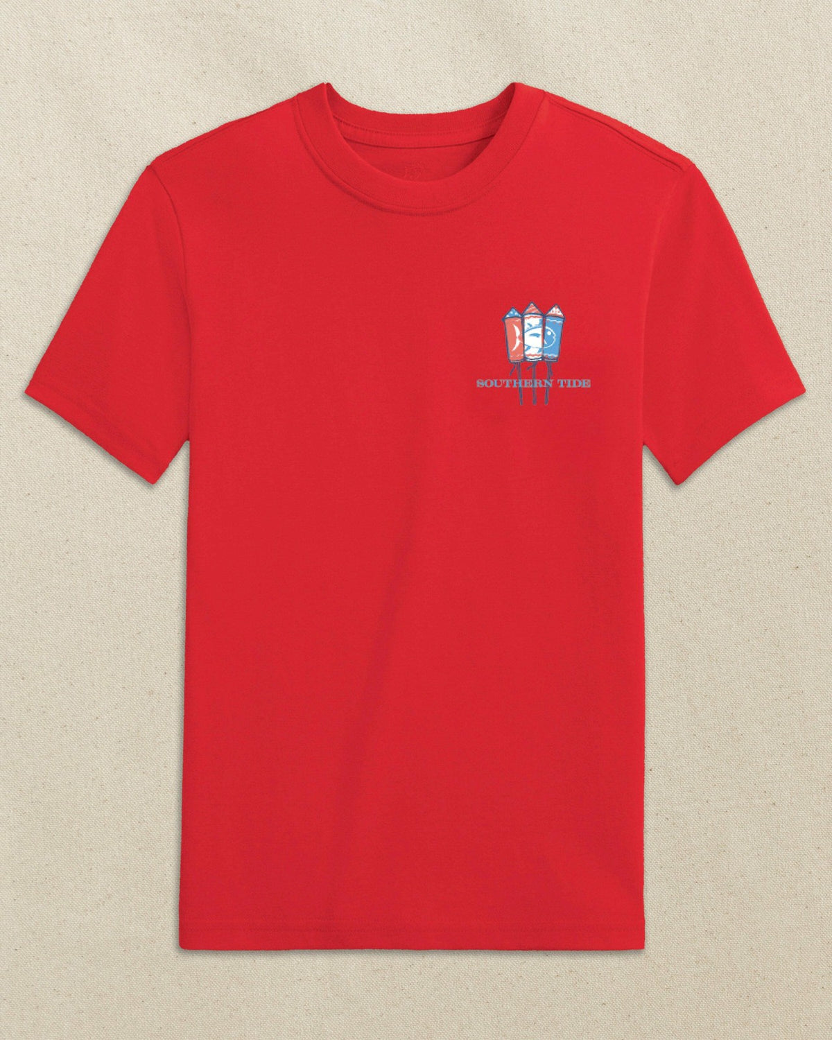 Kids Skipjack Fill Fireworks Short Sleeve T-Shirt