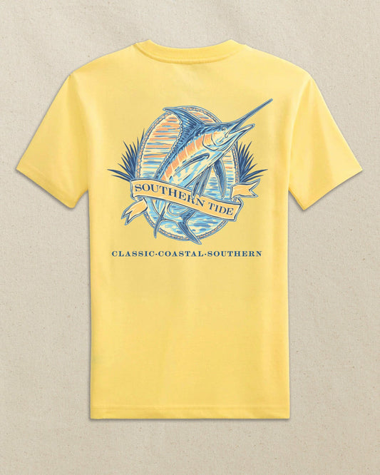 Kids Marlin Badge Short Sleeve T-Shirt