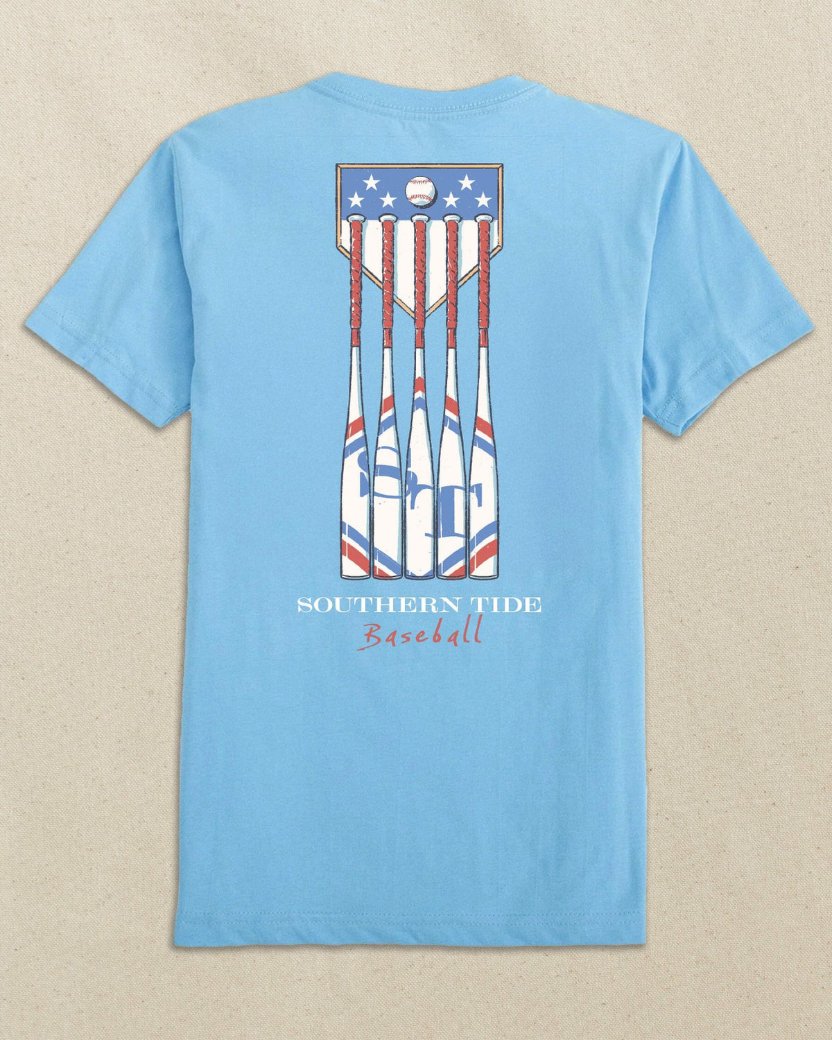 Kids Patriotic Bats Short Sleeve T-Shirt