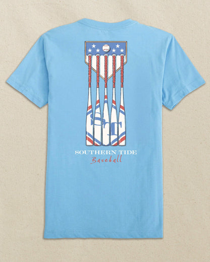 Kids Patriotic Bats Short Sleeve T-Shirt