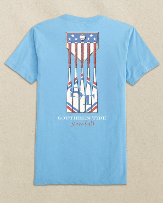 Kids Patriotic Bats Short Sleeve T-Shirt