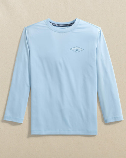 Kids Shark Attack Performance Long Sleeve T-Shirt