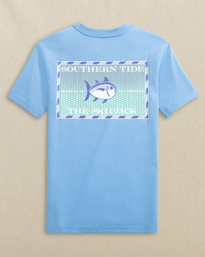 Kids Skipjack Grey Marlin Short Sleeve T-Shirt