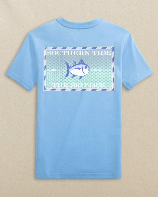Kids Skipjack Grey Marlin Short Sleeve T-Shirt