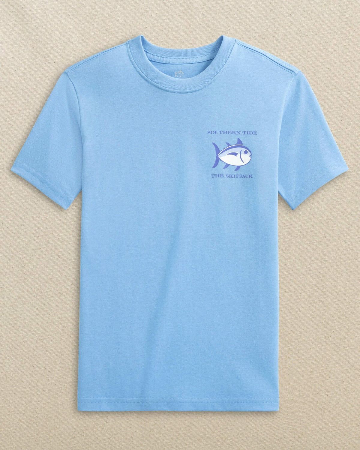 Kids Skipjack Grey Marlin Short Sleeve T-Shirt
