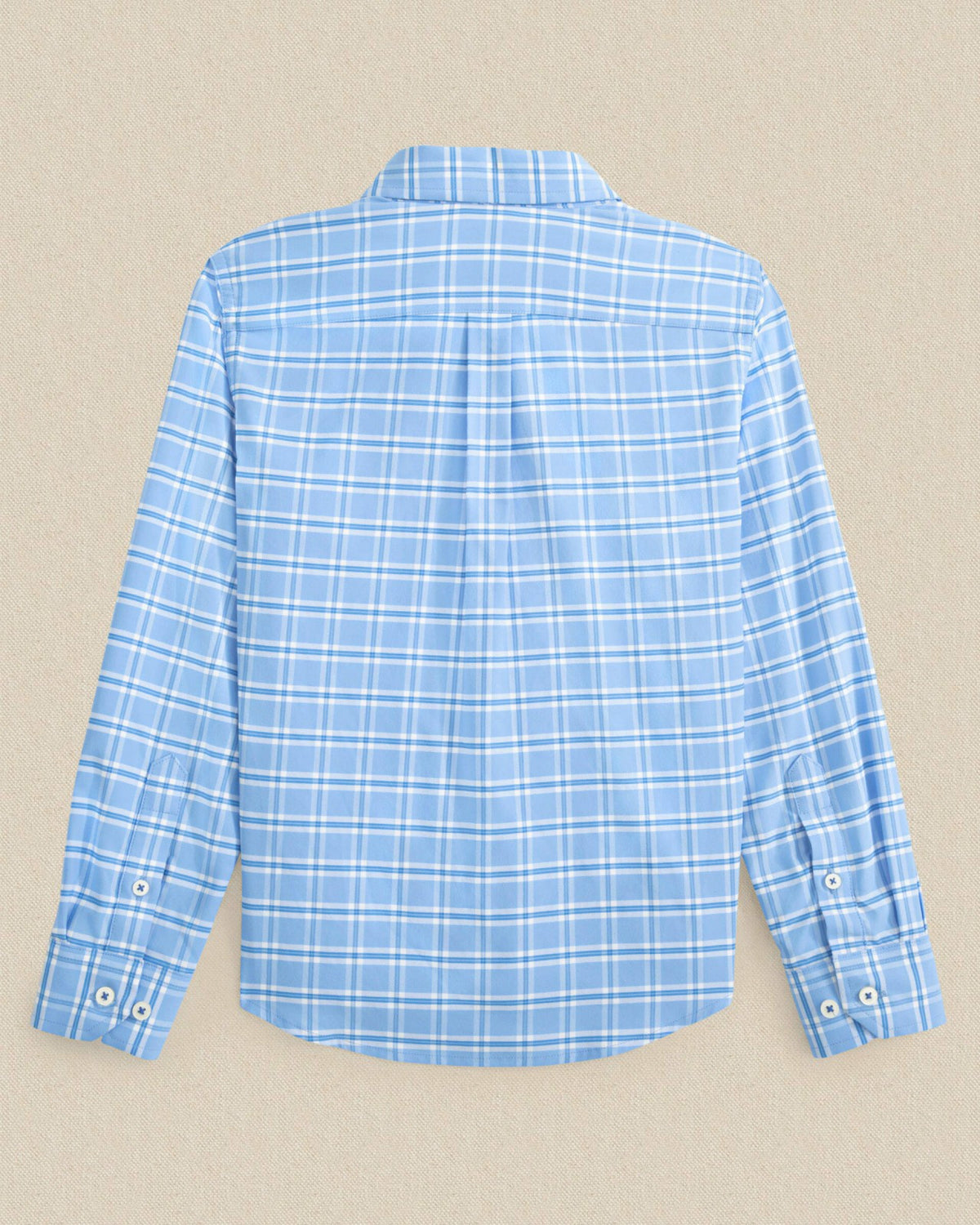 Boys South Beach Plaid Coastal Breeze® Sport Shirt