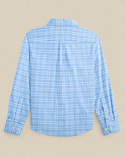 Boys South Beach Plaid Coastal Breeze® Sport Shirt