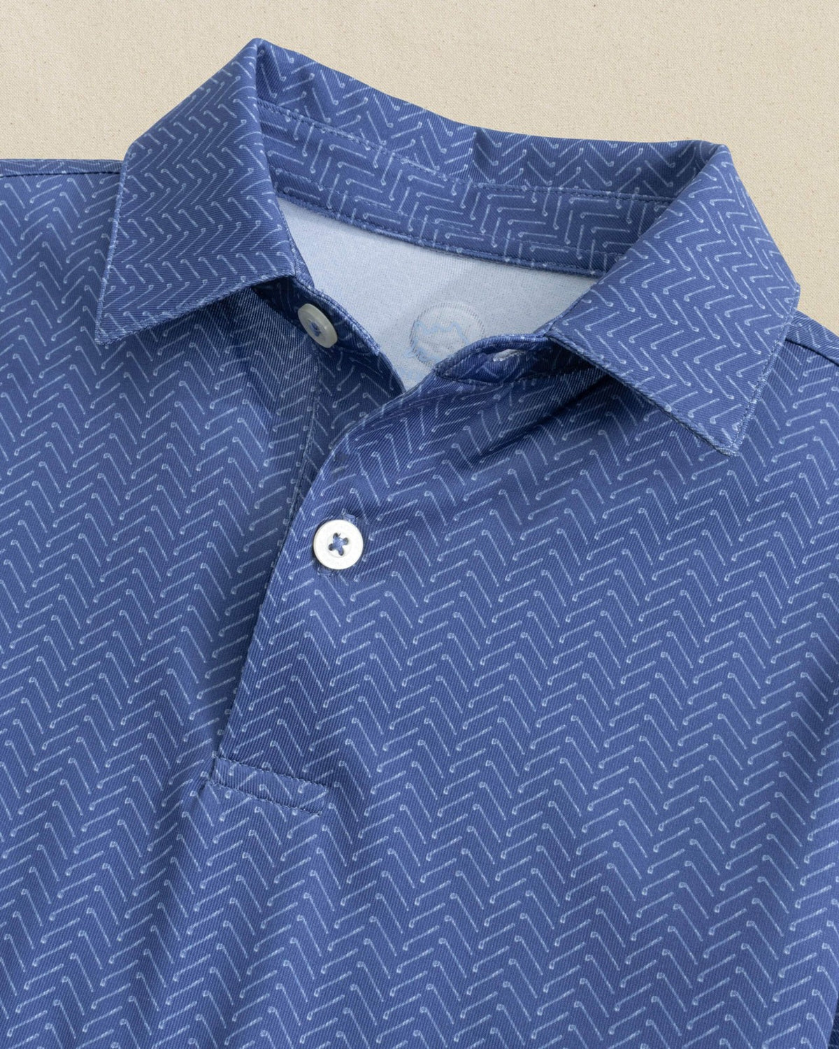 Boys Driver Raise The Par Printed Performance Polo