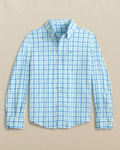 Boys Albemarle Plaid Intercoastal Sport Shirt
