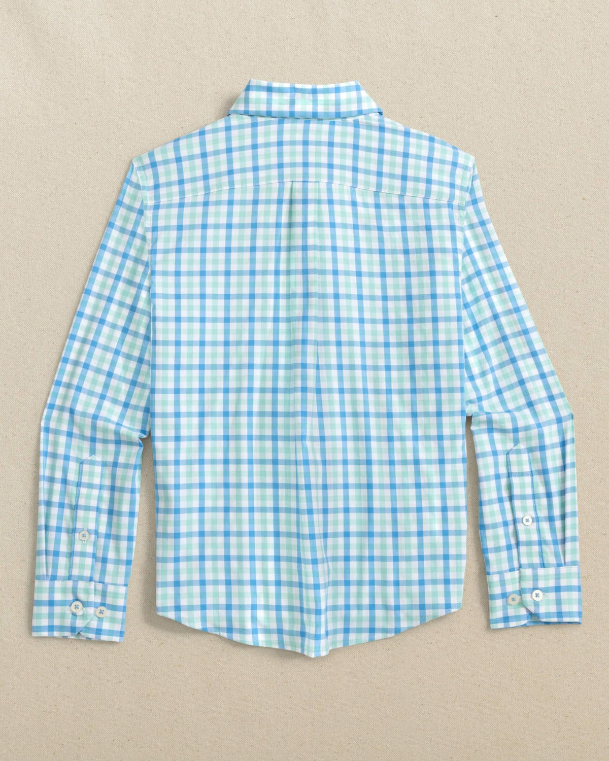 Boys Albemarle Plaid Intercoastal Sport Shirt