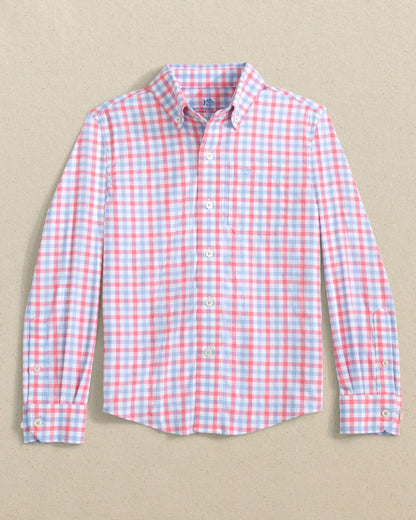 Boys Albemarle Plaid Intercoastal Sport Shirt