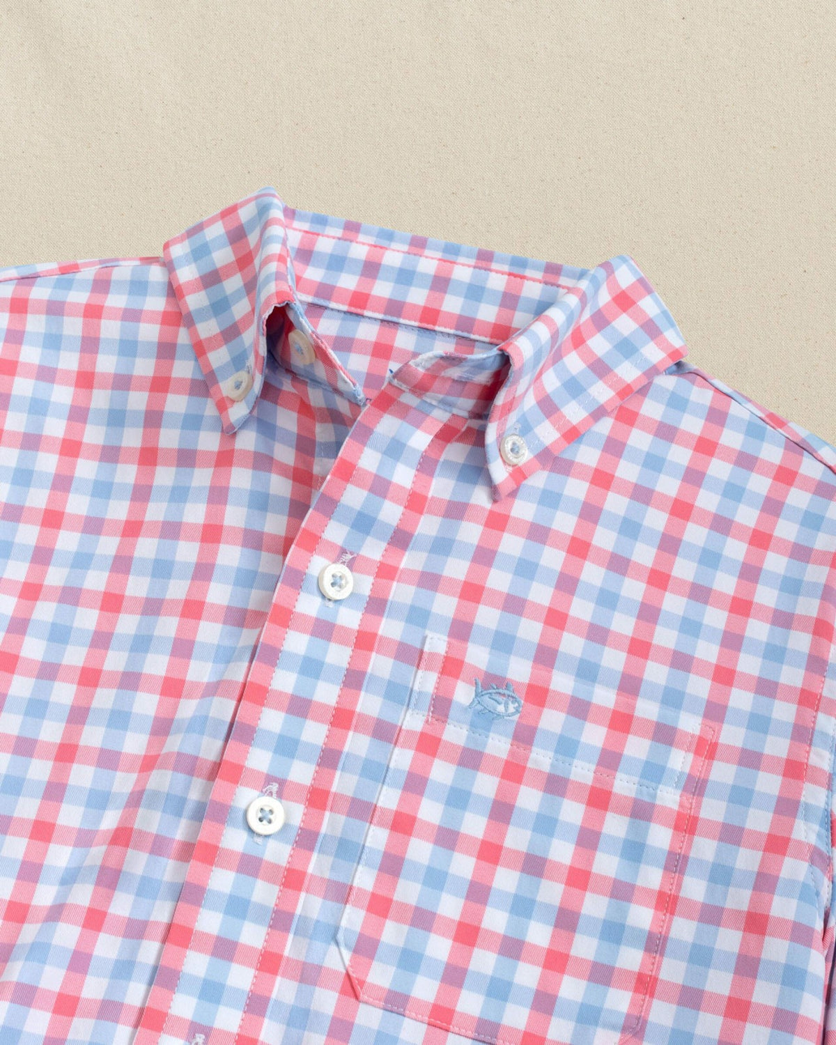 Boys Albemarle Plaid Intercoastal Sport Shirt