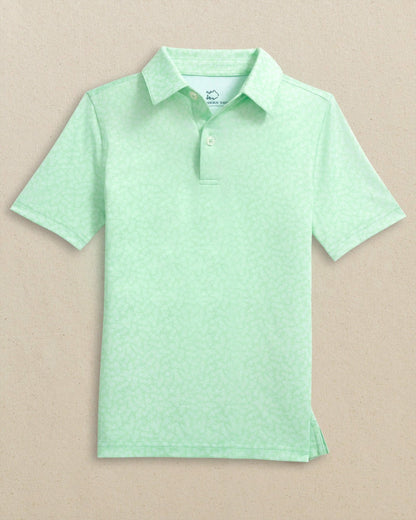 Boys Driver Pineapple Parade Printed Performance Polo