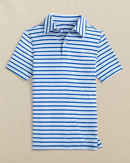 Boys Driver Ocean Hill Stripe Performance Polo