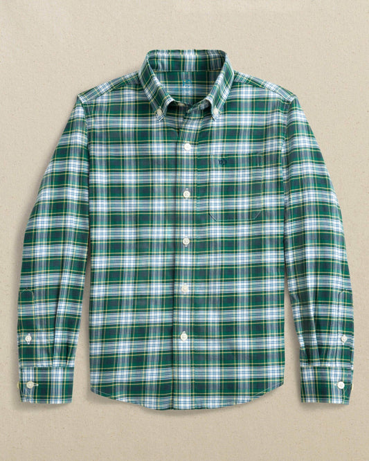 Boys Gordon Tartan Skipjack Sport Shirt