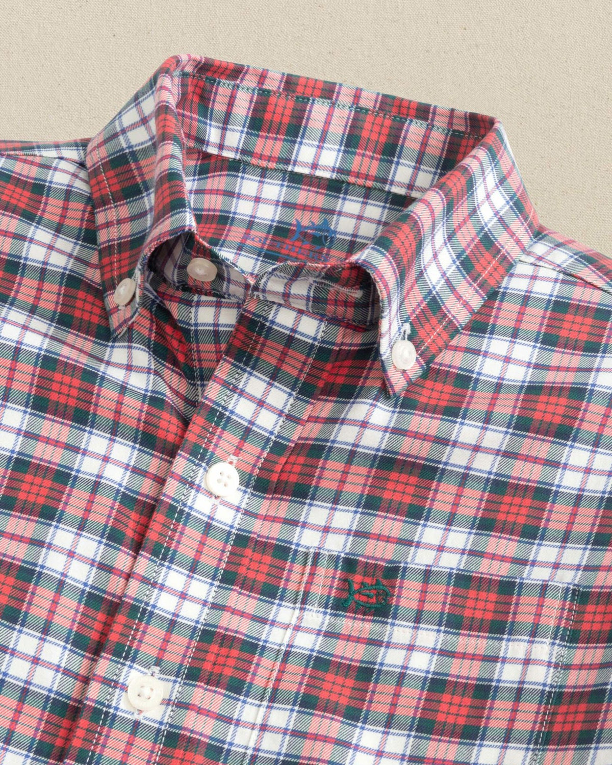 Boys MacDuff Tartan Skipjack Sport Shirt