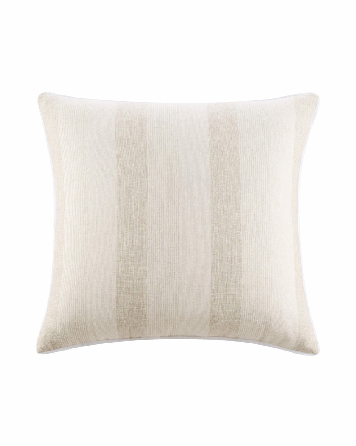 Southern Tide Batten Square Linen Decorative Pillow