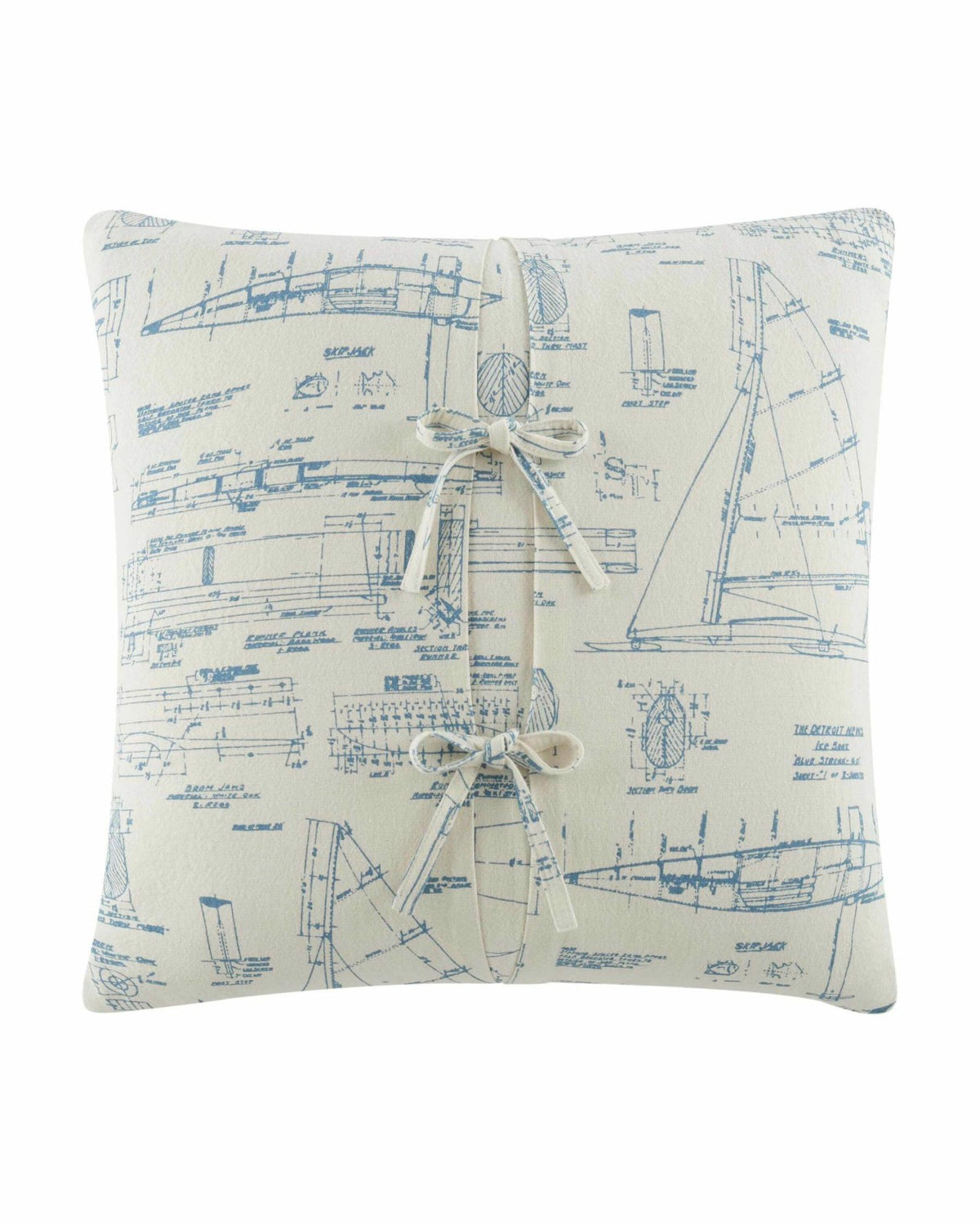 Southern Tide Folly Square Decorative Pillow