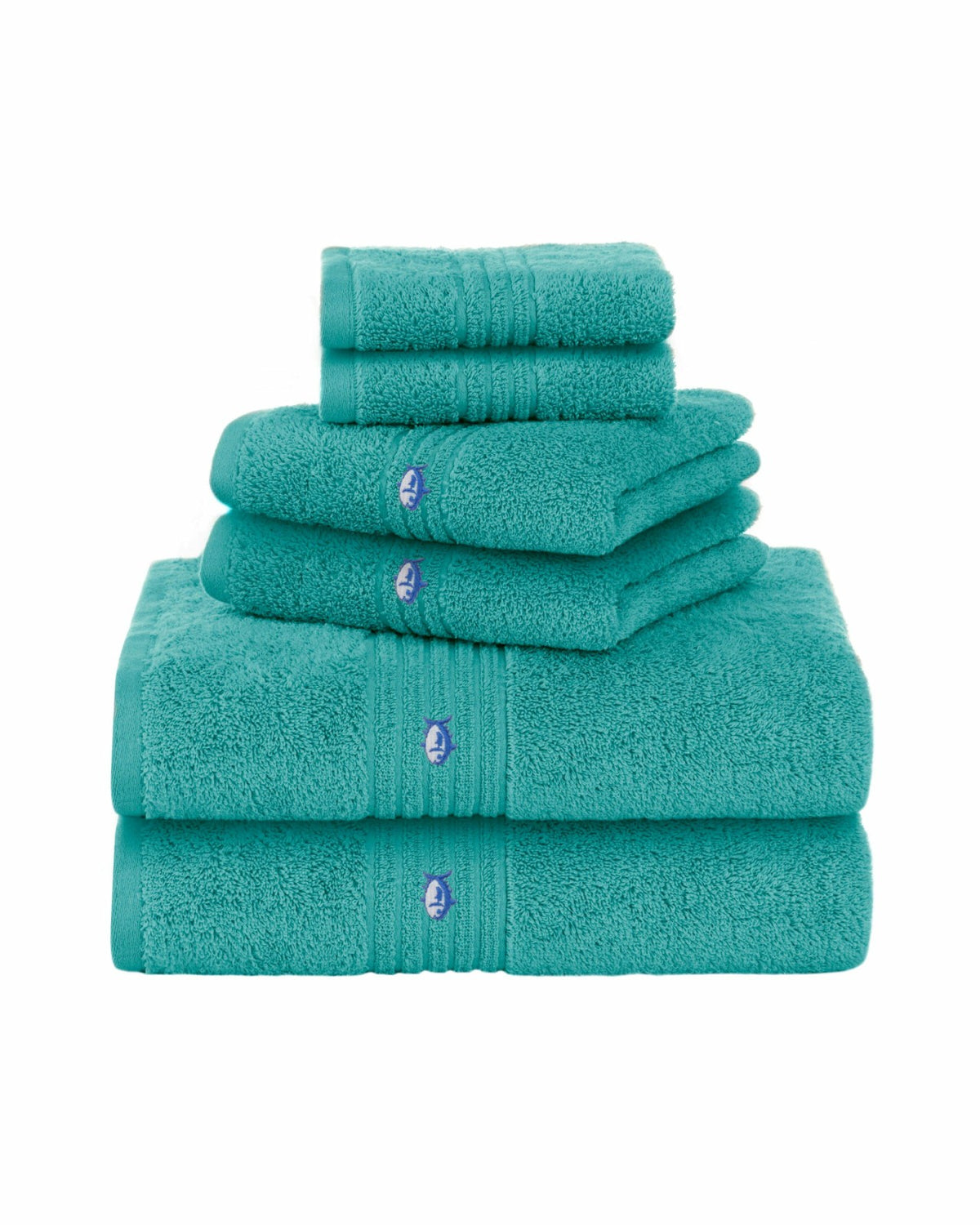 Performance 5.0 Bath Towel 6-Piece Set - Aqua