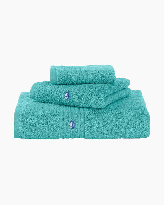 Southern Tide Performance 5.0 Towel Aqua Blue