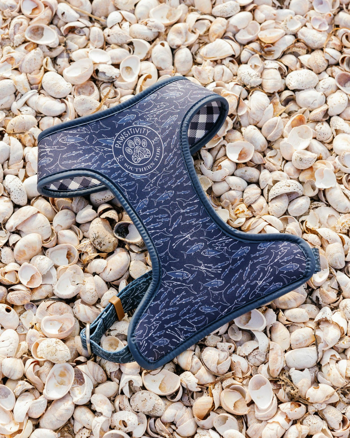ST x Pawsitivity Schooling Fish Dog Harness