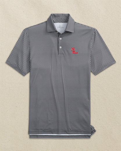 Ole Miss Rebels Driver Dunes Edge Plaid Polo