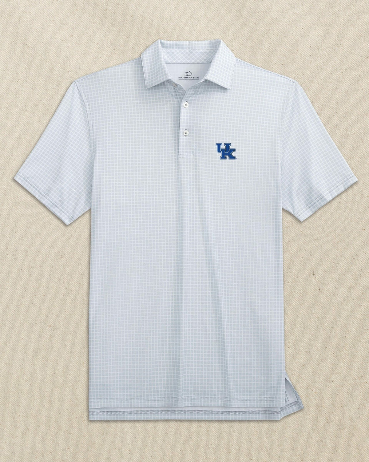 Kentucky Wildcats Driver Dunes Edge Plaid Polo