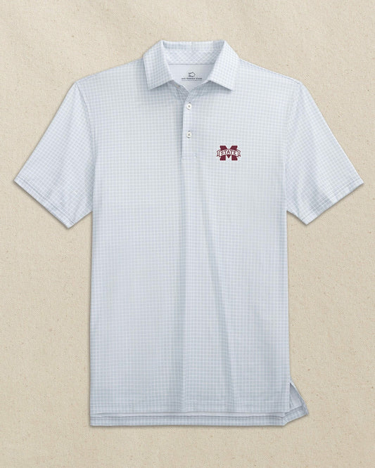 Mississippi State Bulldogs Dunes Edge Plaid Polo