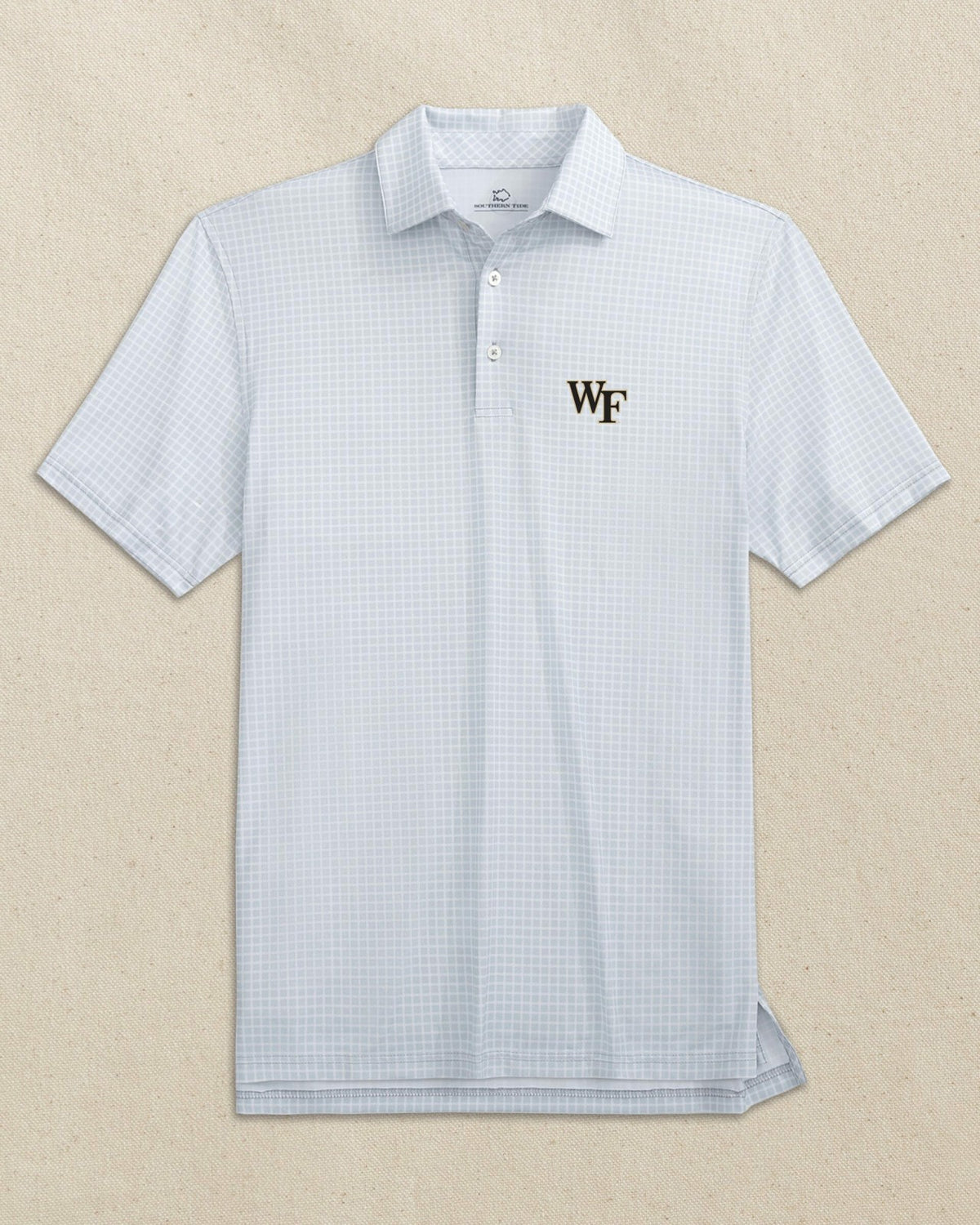Wake Forest Demon Deacons Dunes Edge Plaid Polo