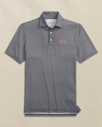 Carolina Gamecocks Driver Dunes Edge Plaid Polo