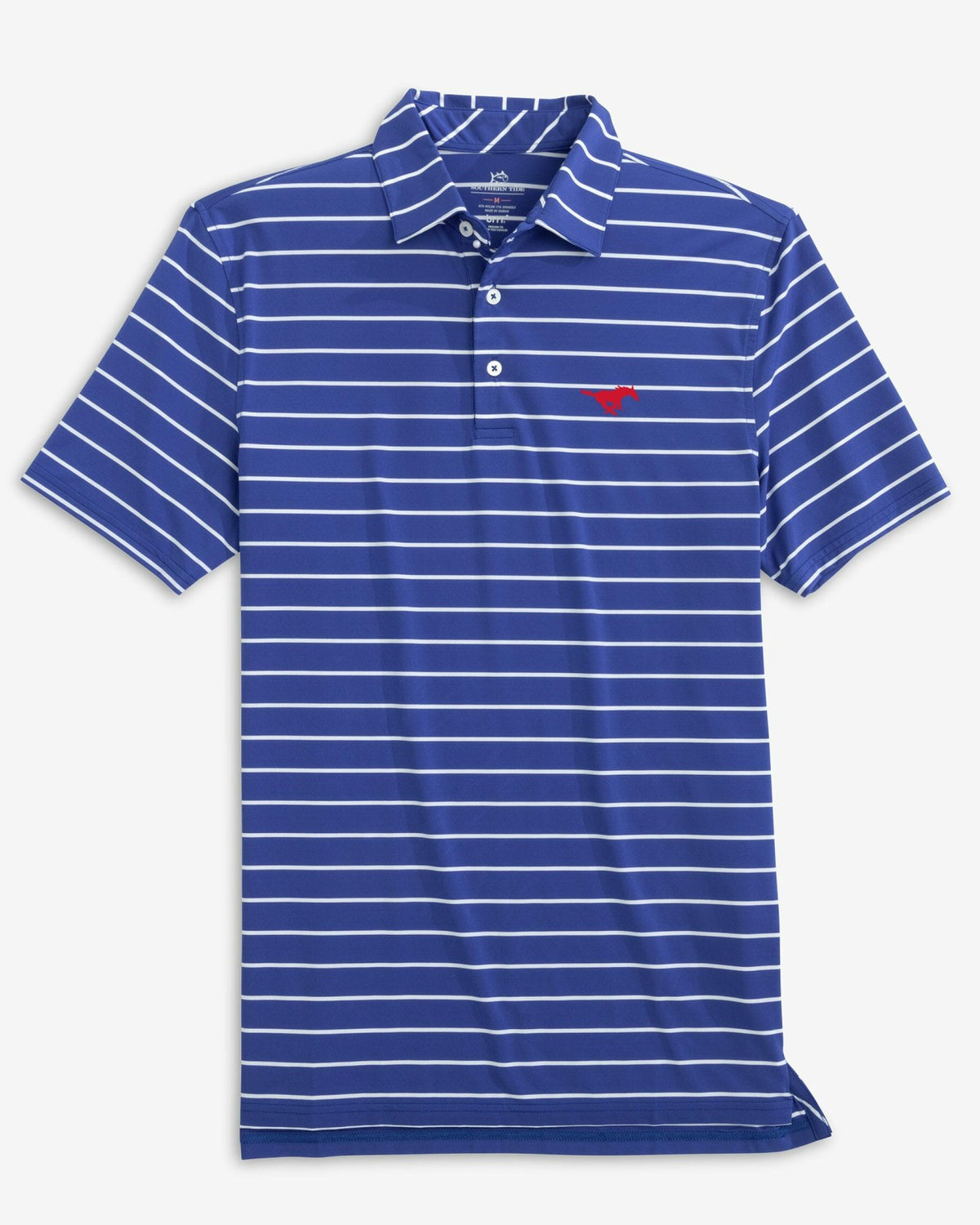 SMU Mustangs brrr°®-eeze Stripe Polo