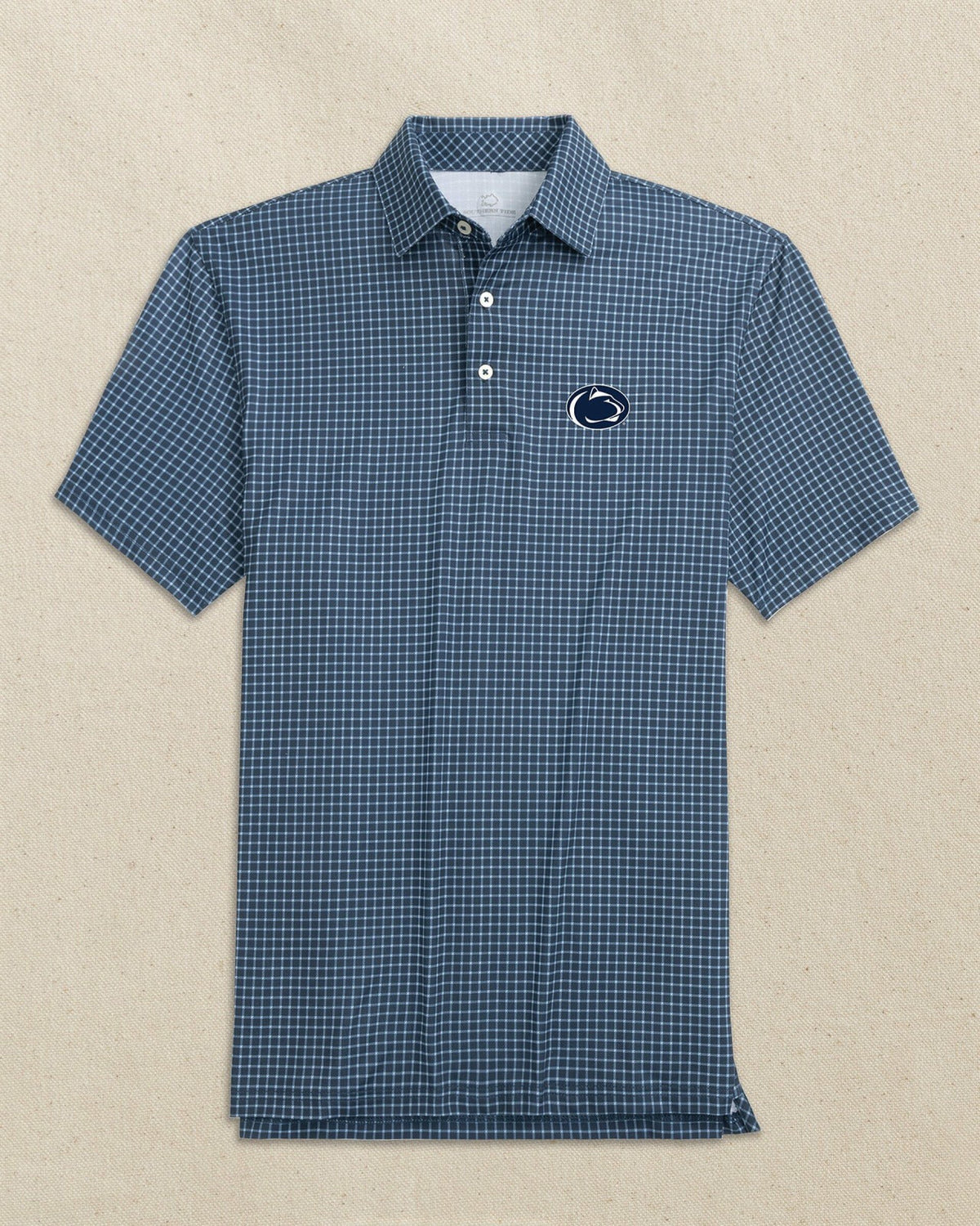 Penn State Nittany Lions Dunes Edge Plaid Polo