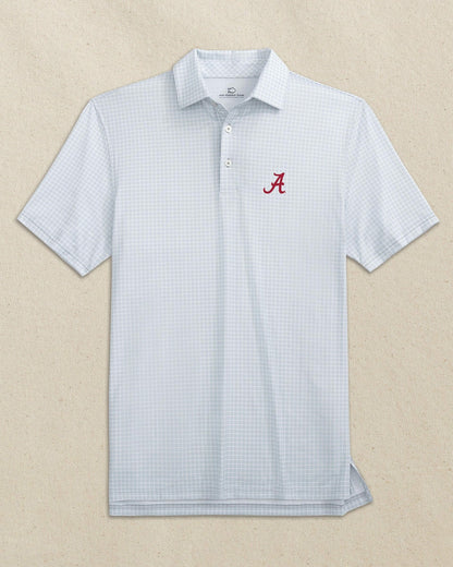 Alabama Crimson Tide Dunes Edge Plaid Polo