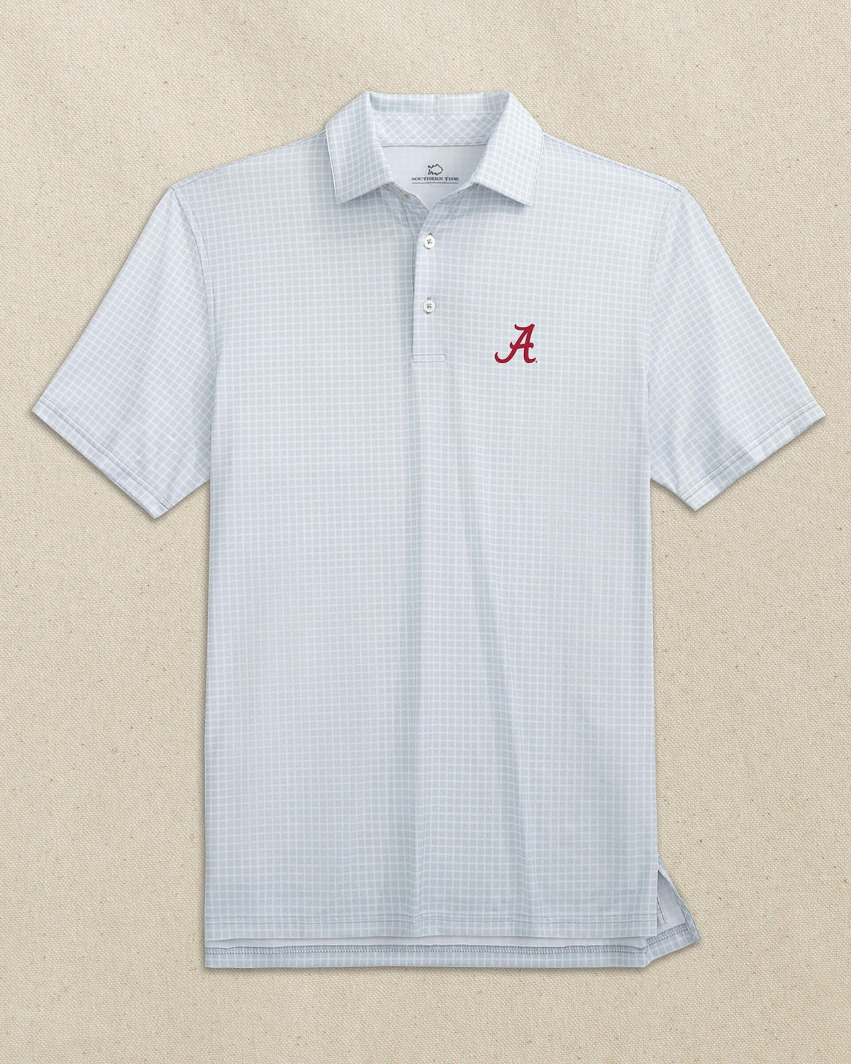 Alabama Crimson Tide Dunes Edge Plaid Polo