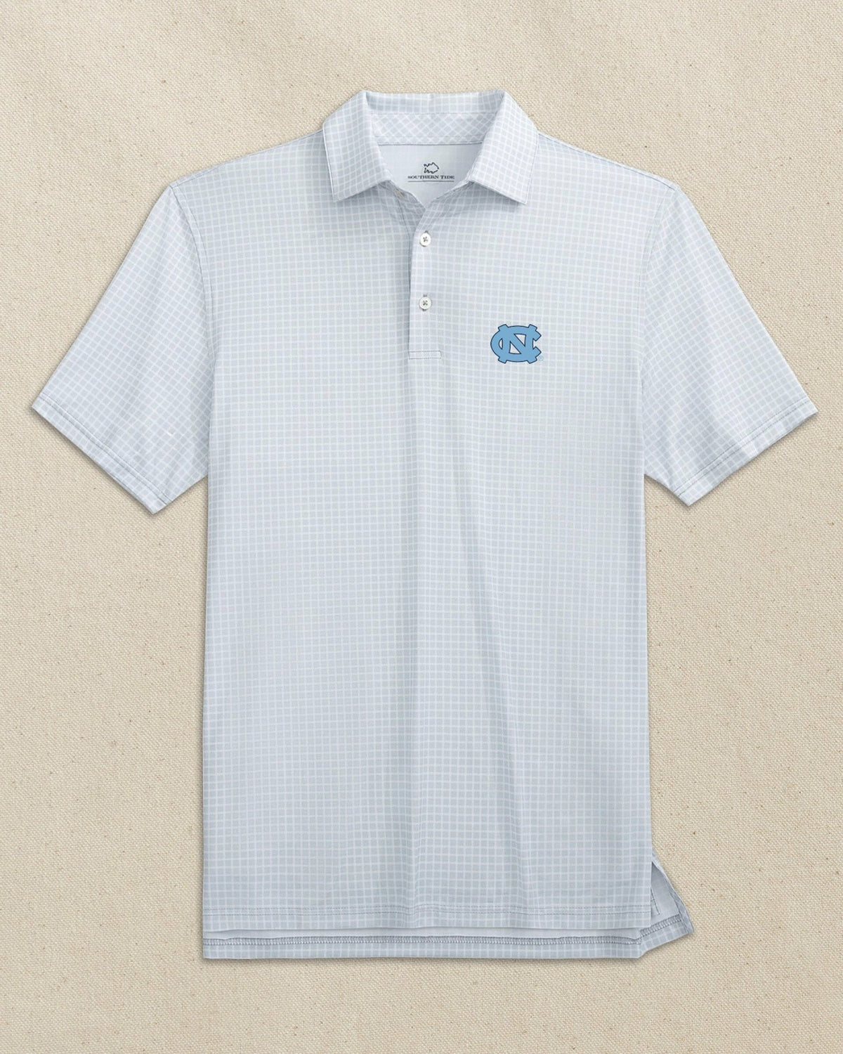 UNC Tar Heels Driver Dunes Edge Plaid Polo