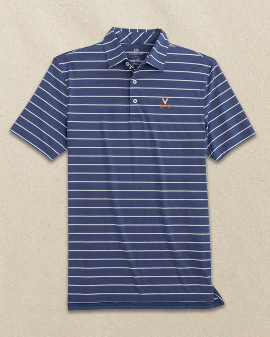 UVA Cavaliers brrr°®-eeze Desmond Stripe Polo