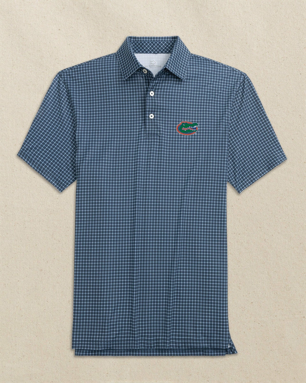 Florida Gators Driver Dunes Edge Plaid Polo