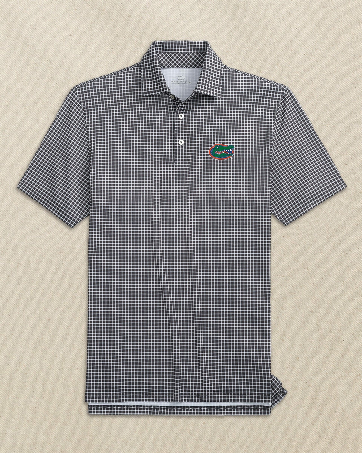 Florida Gators Driver Dunes Edge Plaid Polo