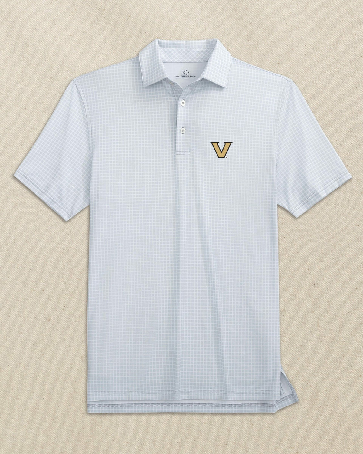 Vanderbilt Commodores Dunes Edge Plaid Polo