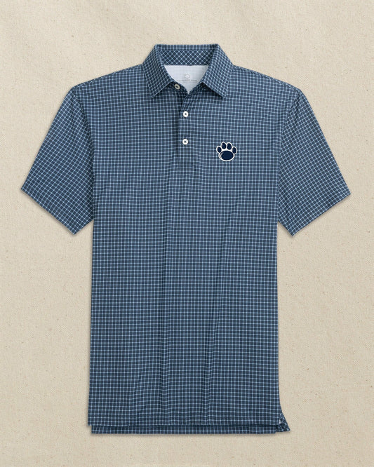 Penn State Paw Driver Dunes Edge Plaid Polo