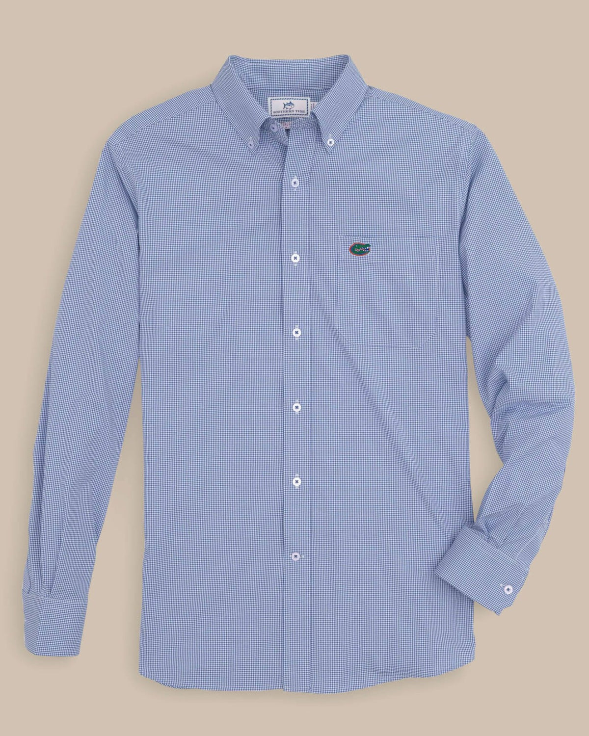 Florida Gators Gingham Button Down Shirt Collegiate