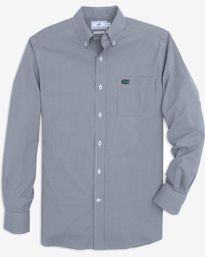 Florida Gators Gingham Button Down Shirt Collegiate