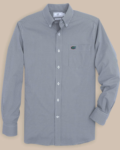 Florida Gators Gingham Button Down Shirt Collegiate