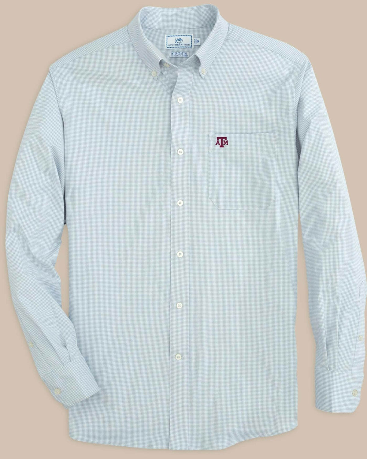 Texas A&M Aggies Gingham Button Down Shirt