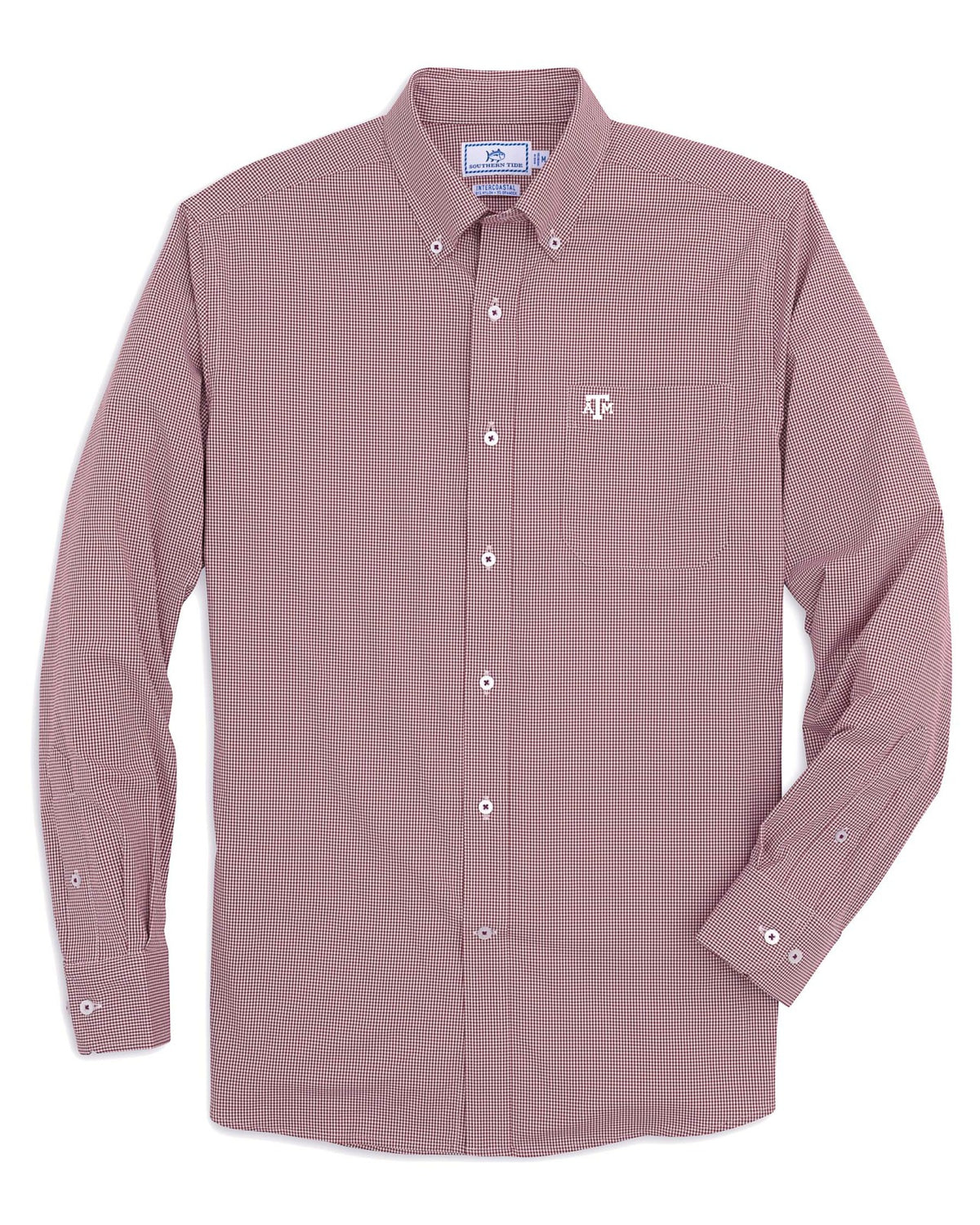 Texas A&M Aggies Gingham Button Down Shirt
