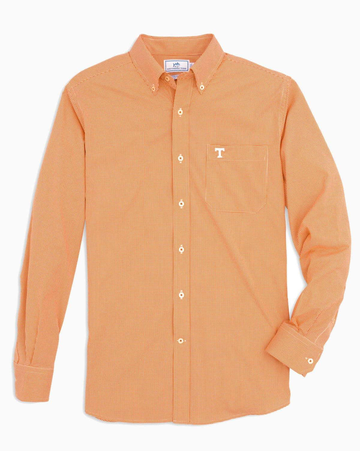 Tennessee Vols Gingham Button Down Shirt