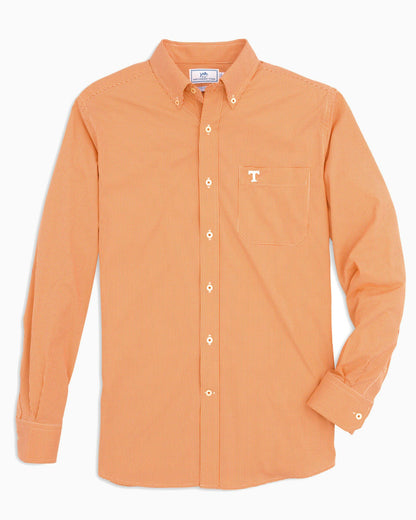 Tennessee Vols Gingham Button Down Shirt